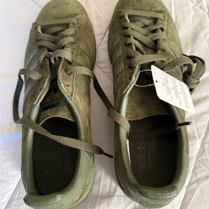 Adidas Men's Khaki Green Sneakers